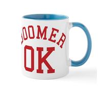 CafePress OK Boomer Sporty Mugs 11 oz (325 ml) Ceramic Coffee Mug