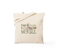 CafePress Oliver Twist Folks Tote Bag Natural Canvas Tote Bag, Reusable Shopping Bag