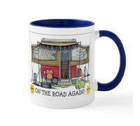 CafePress On The Road Again Mugs 11 oz (325 ml) Ceramic Coffee Mug