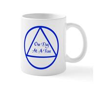 CafePress One Day at A Time Mug 11 oz (325 ml) Ceramic Coffee Mug