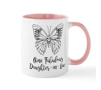 CafePress One Fabulous Daughter in Law 11 oz (325 ml) Ceramic Coffee Mug