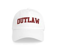 CafePress Outlaw Design Cap Unique Adjustable Baseball Hat White