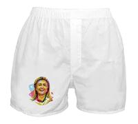 CafePress Pastel Hillary Clinton Boxer Shorts Novelty Boxer Shorts, Funny Underwear Boxers White