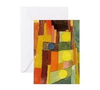 CafePress Paul Klee in The Style of Kairouan Greeting Cards Greeting Card, Note Card, Birthday Card, Blank Inside Matte Matte