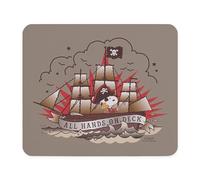 CafePress Peanuts All Hands On Deck Mousepad Non-slip Rubber Gaming Mousepad