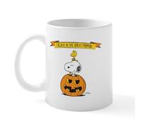 CafePress Peanuts Believe Great Pumpkin Mugs 11 oz (325 ml) Ceramic Coffee Mug