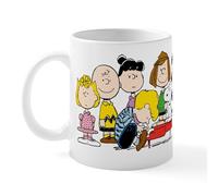 CafePress Peanuts Gang Music Mugs 11 oz (325 ml) Ceramic Coffee Mug