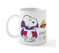CafePress Peanuts Halloween Happiness 11 oz (325 ml) Ceramic Coffee Mug