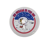 CafePress Peanuts No Dream Is Too Big Magnets 2.25" Round Magnet, Refrigerator Magnet