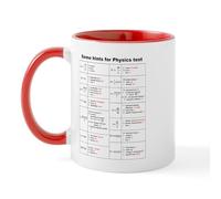 CafePress Physics Equations Mug Mugs 11 oz (325 ml) Ceramic Coffee Mug