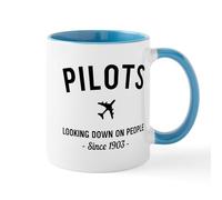 CafePress Pilots Looking Down On People Since 1903 Mugs 11 oz (325 ml) Ceramic Coffee Mug
