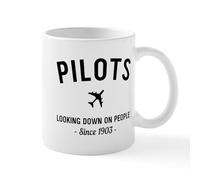 CafePress Pilots Looking Down On People Since 1903 Mugs 11 oz (325 ml) Ceramic Coffee Mug