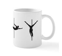 CafePress Pole Dance Mug 11 oz (325 ml) Ceramic Coffee Mug