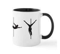 CafePress Pole Dance Mug 11 oz (325 ml) Ceramic Coffee Mug
