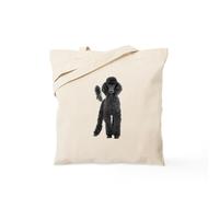 CafePress Poodle Picture Tote Bag Natural Canvas Tote Bag, Reusable Shopping Bag