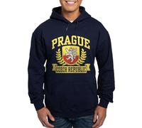 CafePress Prague Czech Republic Hoodie (Dark) Men's Dark Hooded Sweatshirt Hoodie Navy