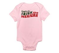 CafePress Proud Irish Mexican - Cute Infant Bodysuit Baby Romper