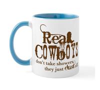 CafePress Real Cowboys Mug 11 oz (325 ml) Ceramic Coffee Mug