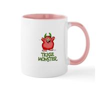 CafePress Red Tickle Monster with Horns and One Eye Mug 11 oz (325 ml) Ceramic Coffee Mug