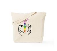 CafePress REIKI Tote Bag Natural Canvas Tote Bag, Reusable Shopping Bag