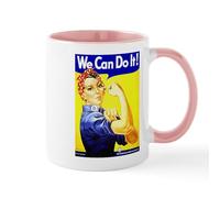 CafePress Rosie The Riveter Mug 11 oz (325 ml) Ceramic Coffee Mug
