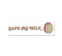 CafePress Safe As Milk Car Magnet 10 X 3 10" x 3" Bumper Magnet