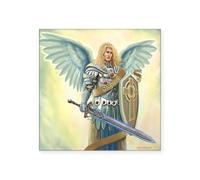 CafePress Saint Archangel Michael Sticker Square Bumper Sticker Car Decal