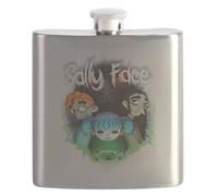 CafePress Sally Face The Wretched Flask 7 oz Stainless Steel Drinking Flask