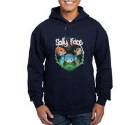 CafePress Sally Face The Wretched Hoodie Sweatshirt Men's Dark Hooded Sweatshirt Hoodie Navy