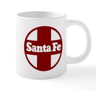 CafePress Santa Fe Railroad Red Mugs 20 oz Ceramic Mega Mug