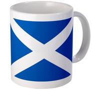 CafePress Scottish Flag Mug 11 oz (325 ml) Ceramic Coffee Mug