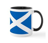 CafePress Scottish Flag Mug 11 oz (325 ml) Ceramic Coffee Mug