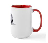 CafePress See No Evil Alien Large Mug 15 oz (444 ml) Ceramic Coffee Mug