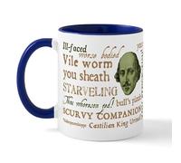 CafePress Shakespeare Insults 11 oz (325 ml) Ceramic Coffee Mug