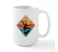 CafePress Skateboarding Silhouette Mugs 15 oz (444 ml) Ceramic Coffee Mug