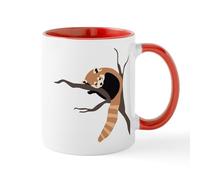 CafePress Sleepy Red Panda Mug 11 oz (325 ml) Ceramic Coffee Mug