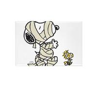 CafePress Snoopy and Woodstock Mummies Rectangle Magnet, 2"x3" Refrigerator Magnet