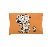 CafePress Snoopy And Woodstock Mummies Standard Size Pillowcase, Lumbar Cover Fleece