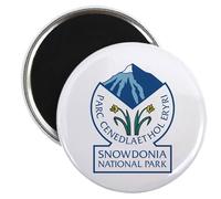 CafePress Snowdonia National Park, Wales, UK Magnet 2.25" Round Magnet, Refrigerator Magnet
