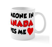 CafePress Someone in Canada Loves Me Mug 11 oz (325 ml) Ceramic Coffee Mug