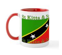 CafePress St Kitts & Nevis Mug 11 oz (325 ml) Ceramic Coffee Mug