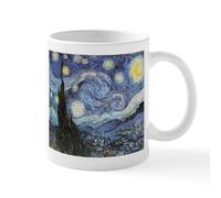 CafePress Starry Night Vincent Van Gogh Mug 11 oz (325 ml) Ceramic Coffee Mug