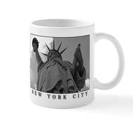 CafePress Statue of Liberty, Patriotic Mug 11 oz (325 ml) Ceramic Coffee Mug
