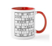 CafePress Sudoku Mug 11 oz (325 ml) Ceramic Coffee Mug