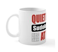 CafePress Sudoku Player Work Mug 11 oz (325 ml) Ceramic Coffee Mug