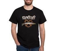 CafePress - The Burbs - Sardine - 100% Cotton T-Shirt Black