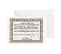 CafePress The Desiderata Poem by Max Ehrmann Greeting Card, Note Card, Birthday Card, Blank Inside Matte Matte