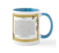CafePress The Desiderata Poem by Max Ehrmann. Mug 11 oz (325 ml) Ceramic Coffee Mug