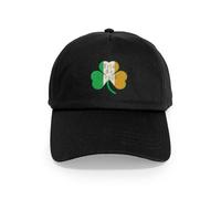 CafePress The Erin Go Braugh Irish Shamrock Cap Unique Adjustable Baseball Hat Black