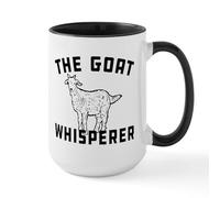 CafePress The Goat Whisperer Mugs 15 oz (444 ml) Ceramic Coffee Mug